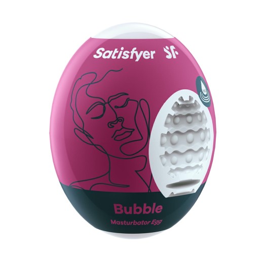 Masturbator żelowe jajeczko Satisfyer bubble sex